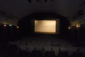 Inside the Majestic Auditorium without Lights