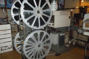 Simplex 35mm Projector and Cinemecannica Drive, Used till Digital Introduction.